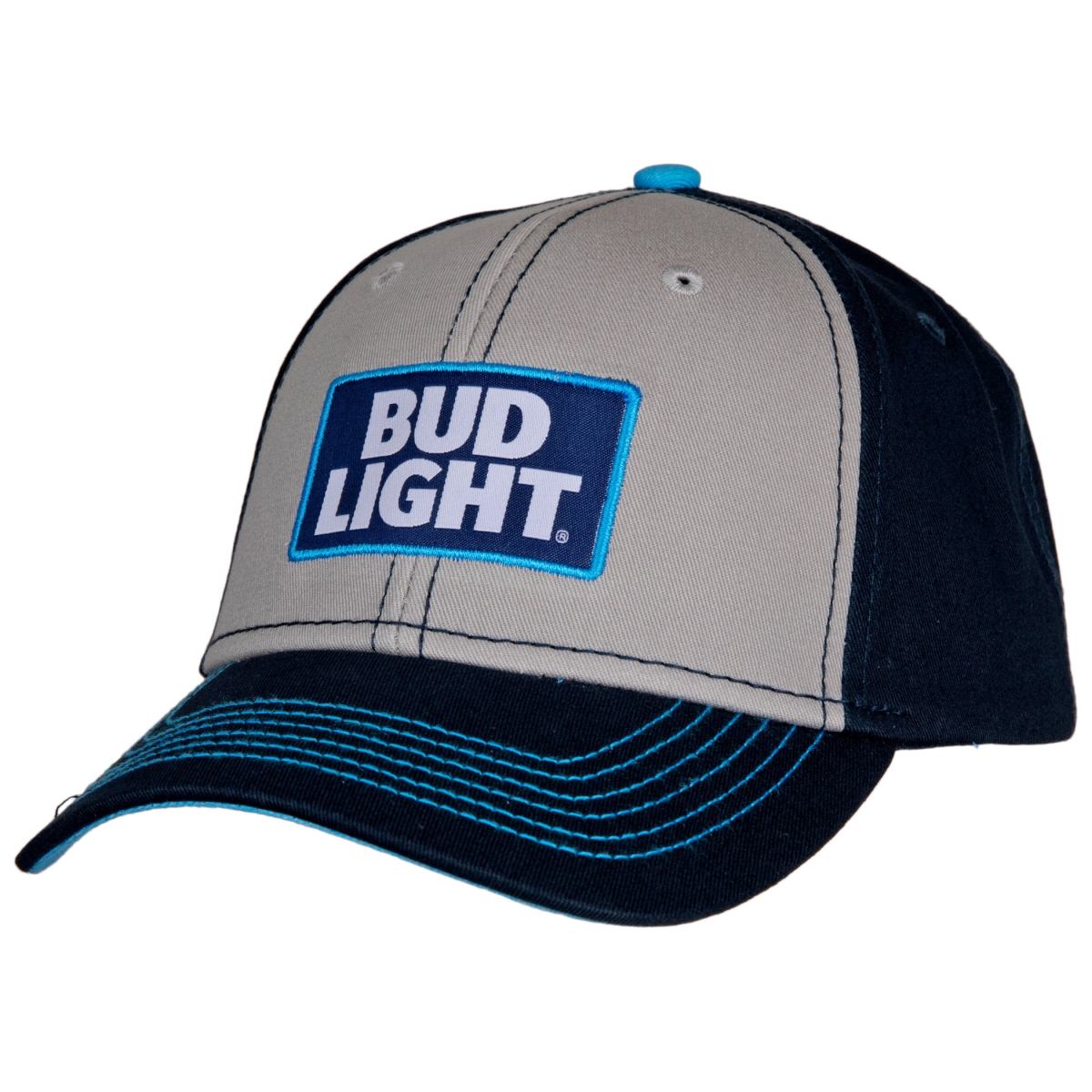 Picture of Bud Light 845594 Bud Light Two Tone Snapback Hat