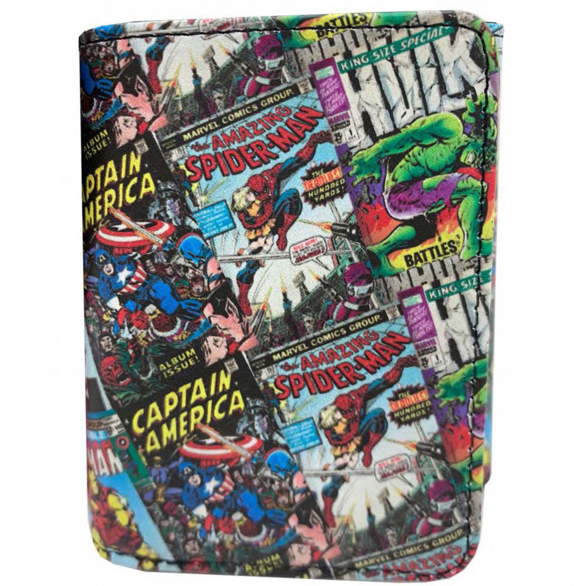 Picture of Avengers 850780 Marvel Avengers Classic Comic Book Covers Trifold Wallet