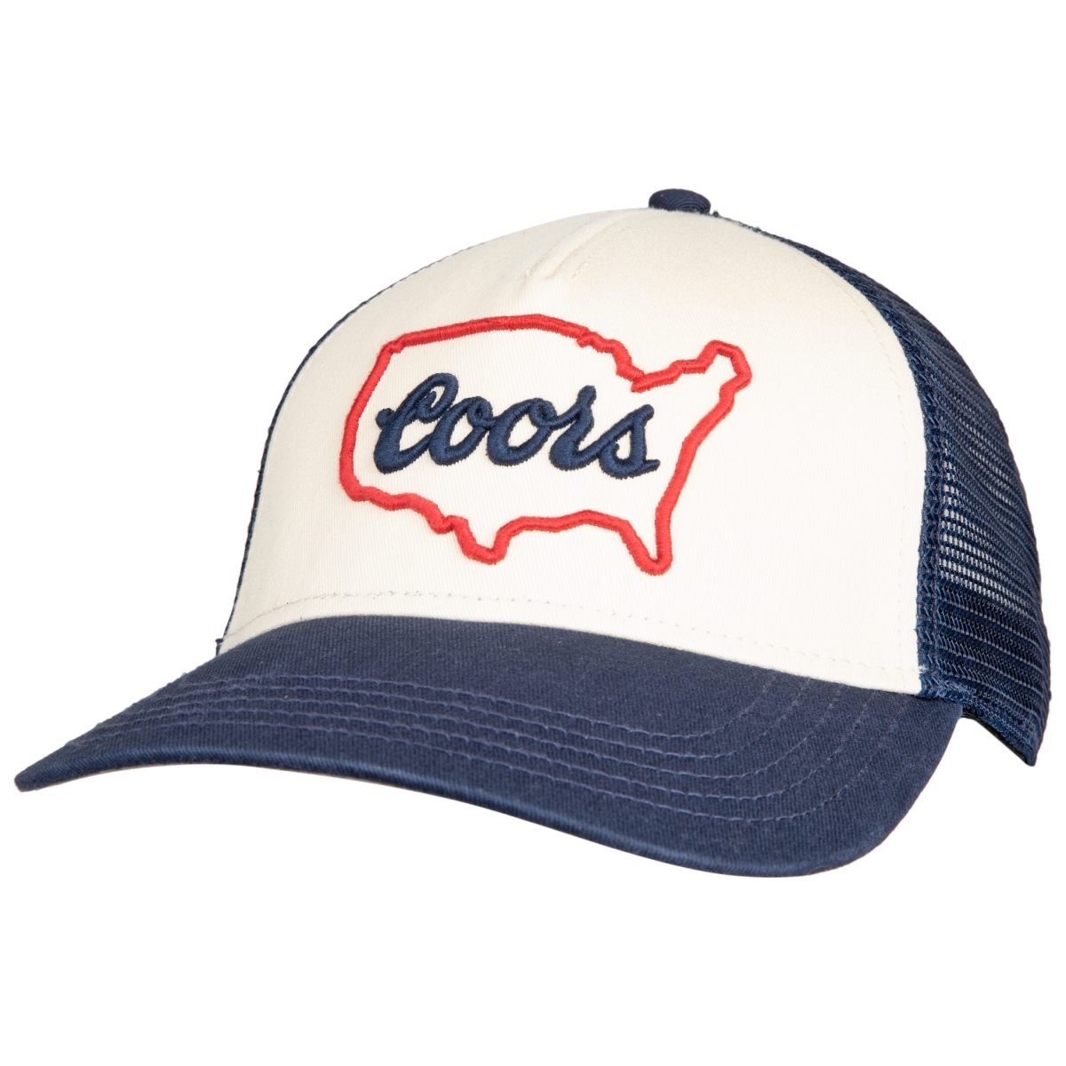 Picture of Coors 835998 Coors United States Logo Snapback Flat Bill Hat