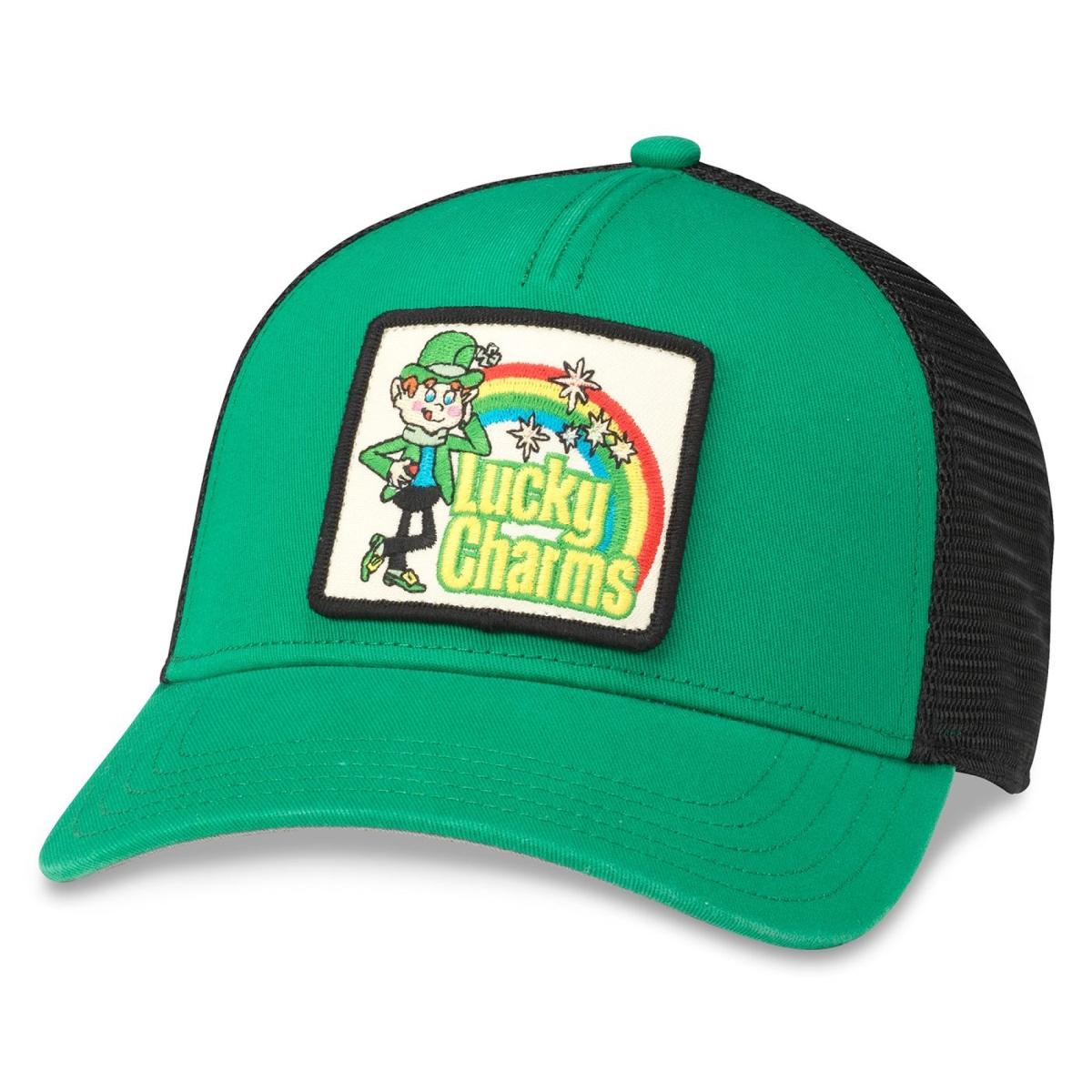 Picture of Cereals 839005 General Mills Lucky Charms Classic Patch Snapback Hat
