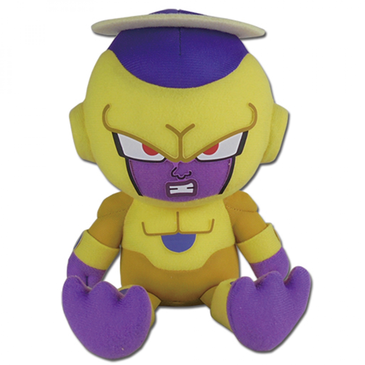 Picture of Dragon Ball Z 848881 7 in. Dragon Ball Super Golden Frieza Sitting Plush Toy