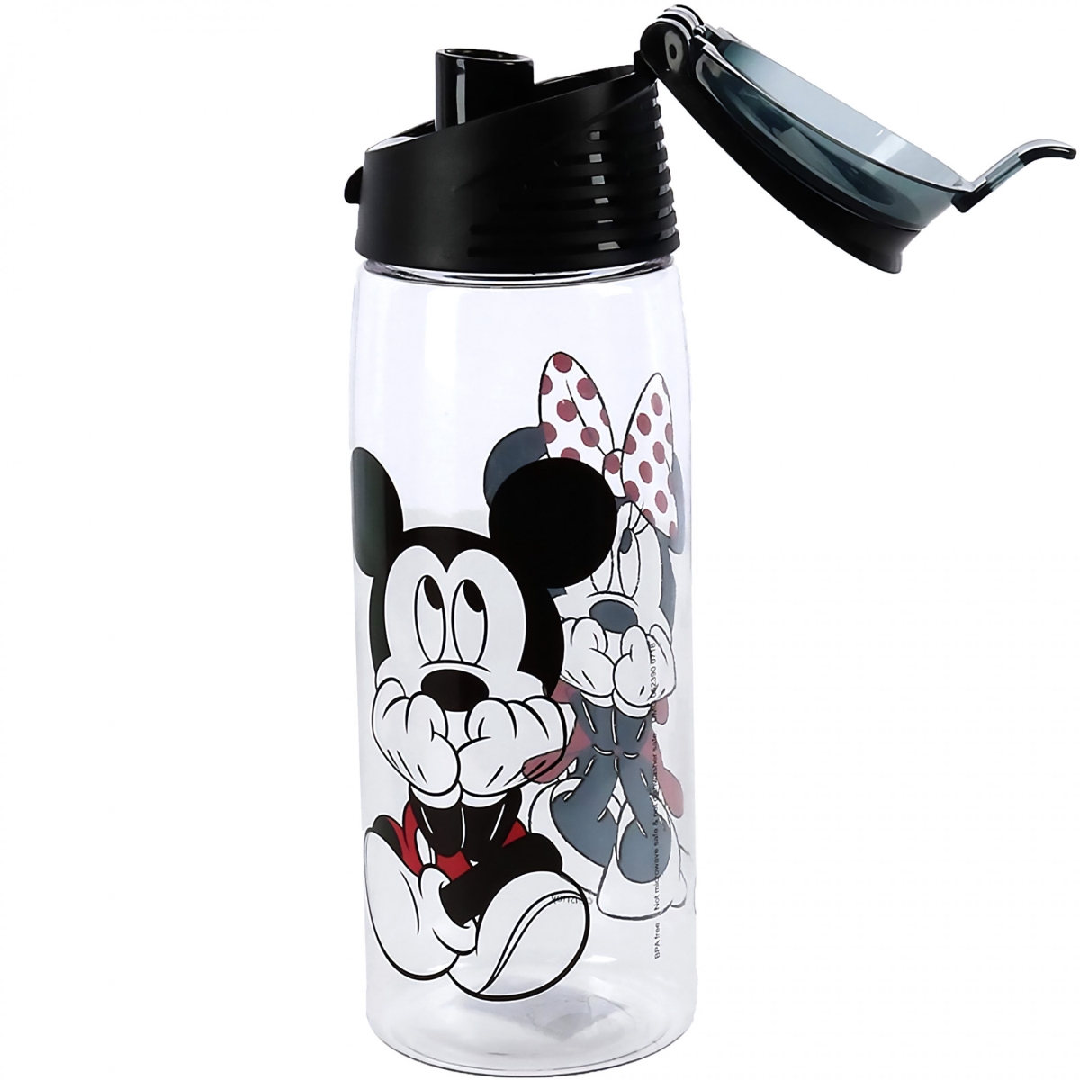 Picture of Mickey Mouse 847116 Disney Mickey & Minnie Gazing Flip-Top Waterbottle