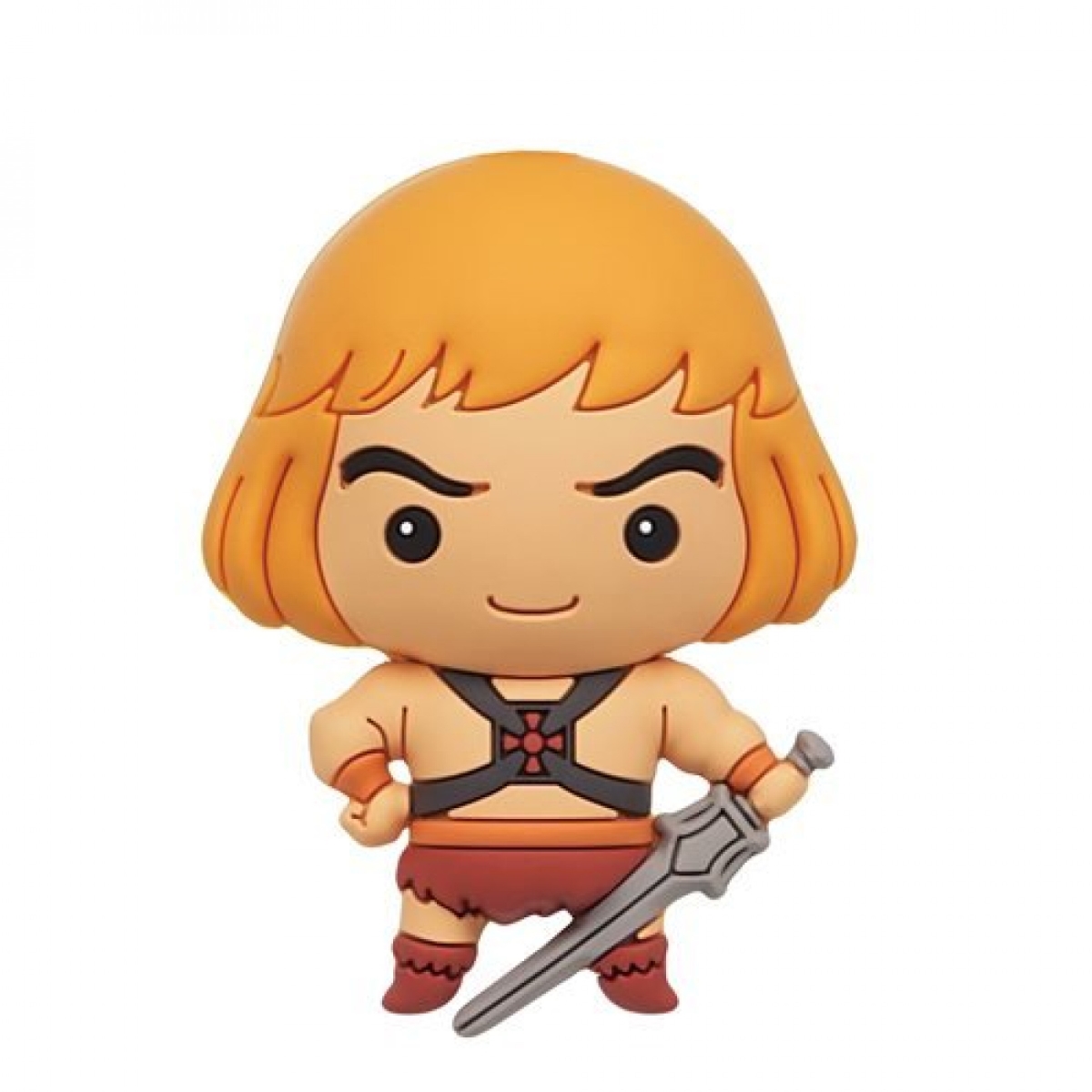 Picture of He-Man 833437 He-Man Masters of the Universe Chibi Character 3D Foam Magnet