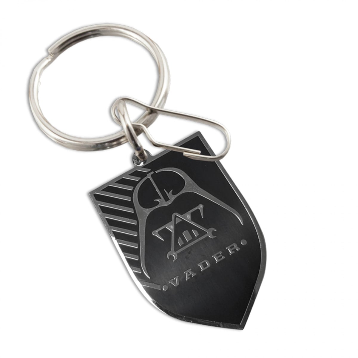 849248  Darth Vader Badge Metallic Keychain