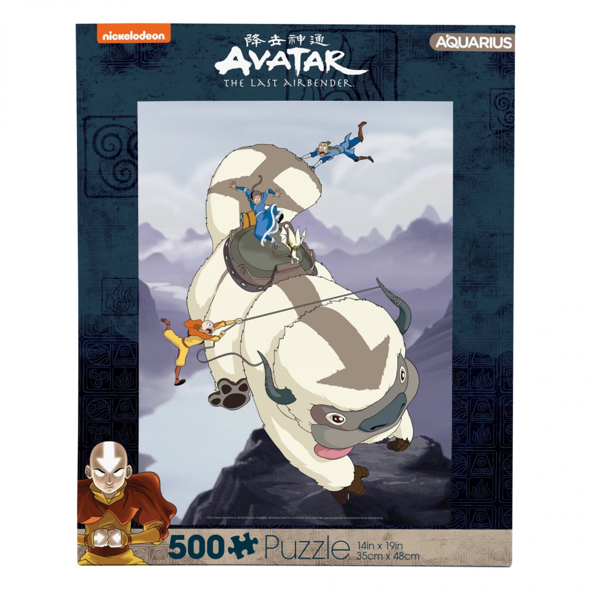 Picture of Avatar the Last Airbender 829731 Avatar the Last Airbender Appa & Gang Puzzle - 500 Piece