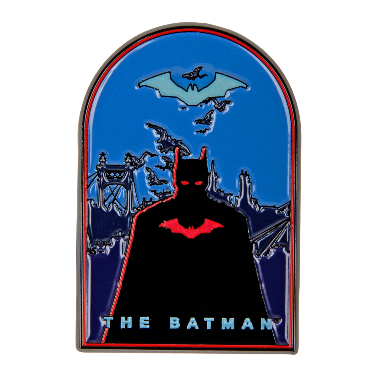 Picture of Batman 851543 The Batman Above the City Pin Badge