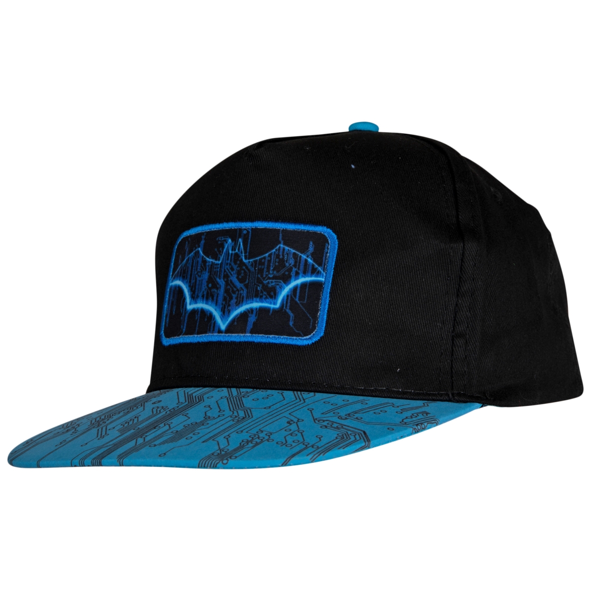 Picture of Batman 834479 Batman Blue Bat Symbol Snapback Hat