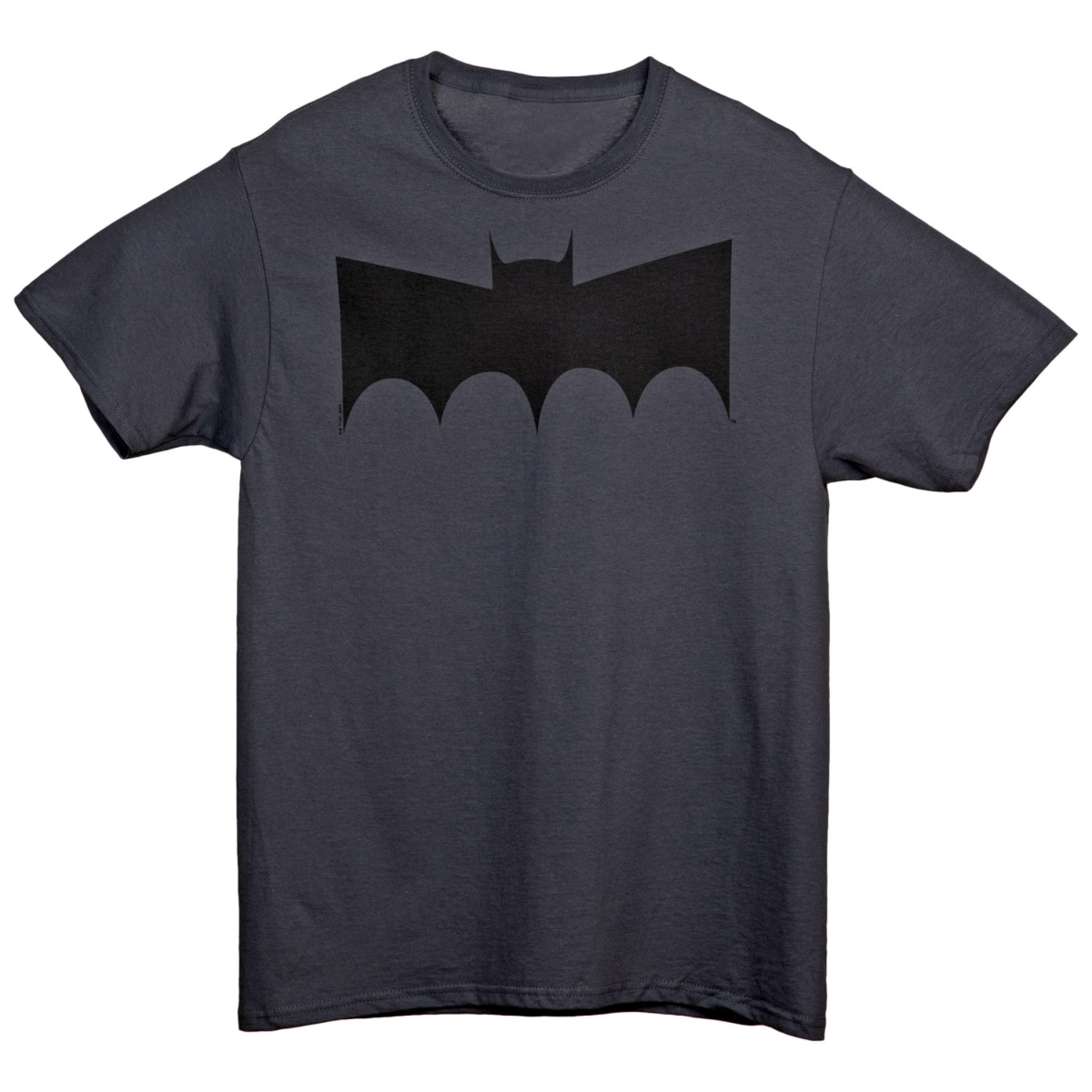 50s Retro Angular Symbol T-Shirt, Black & Gray - Large