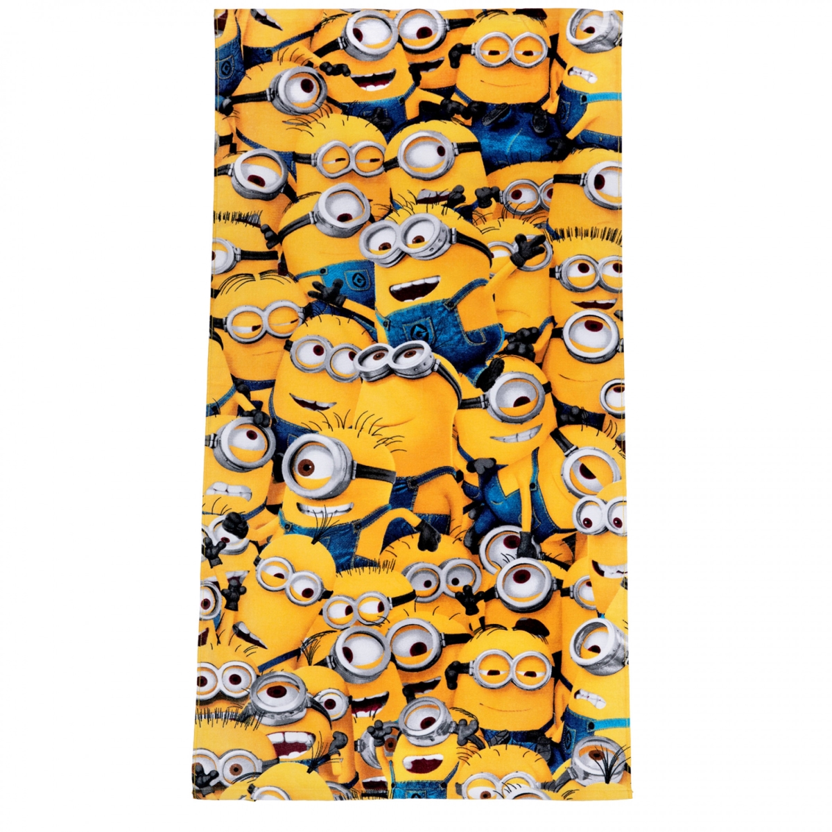 All-Over Characters Beach Towel, Yellow