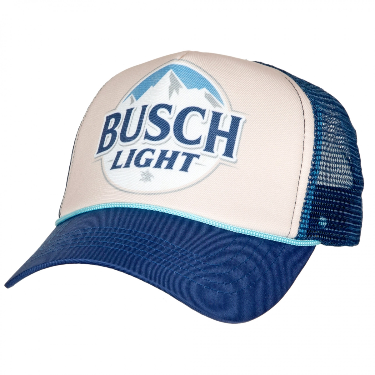Picture of Busch 845609 Light Classic Logo Trucker Hat, Blue
