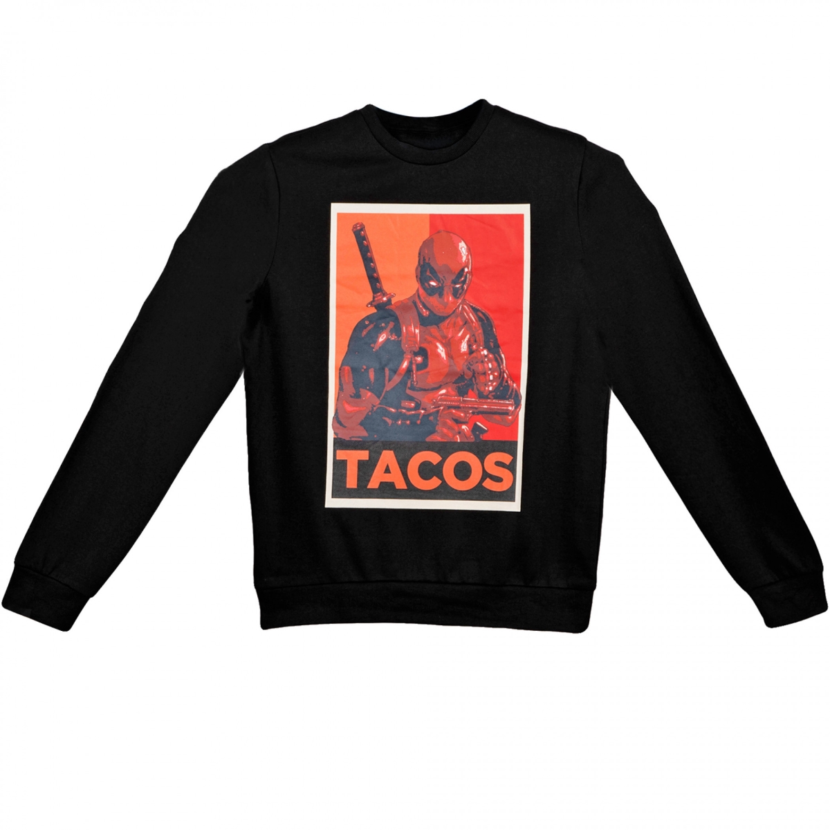 854622-medium Taco Campaign Mens Sweatshirt, Black - Medium