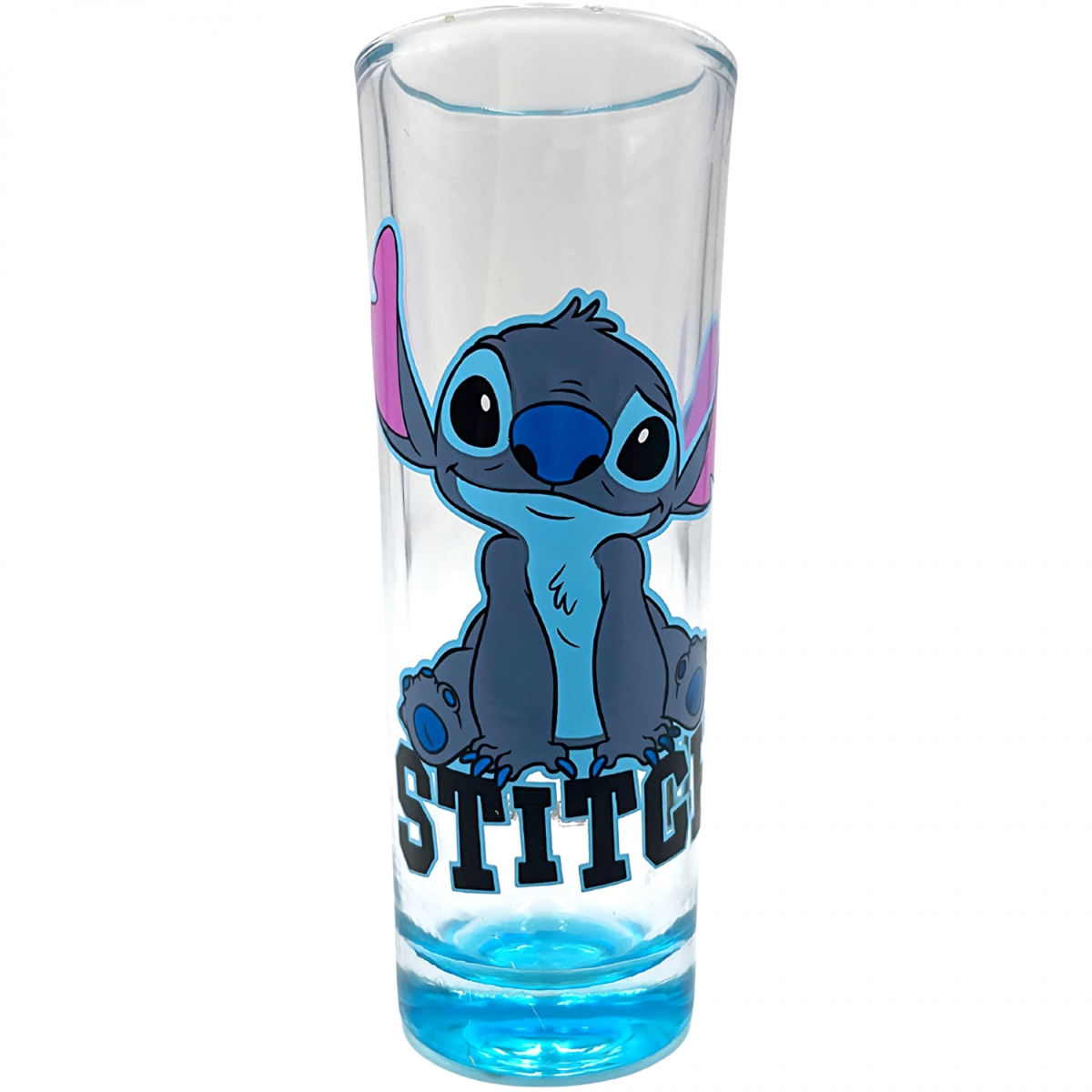 Picture of Lilo & Stitch 847154 Disney Stitch Glass Half Full Collection Shot Glass&#44; Clear
