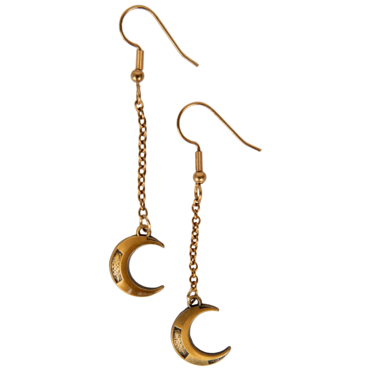 851554 Crescent Dangle Earrings