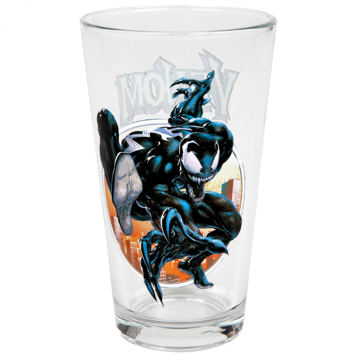 Picture of Venom 834293 Spider-Man Marvel Comics Classic Character Toon Tumbler Pint Glass, Multi Color