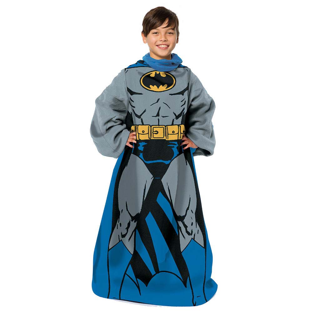 Picture of Batman 34067 Batman Youth Muscle Blanket Robe