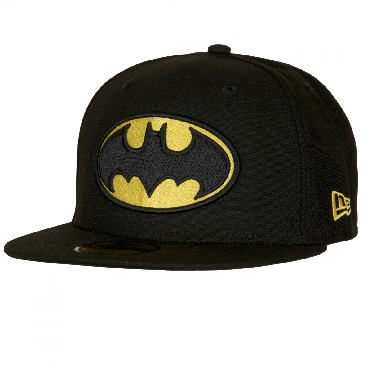Picture of Batman 854377-71-2fitte Classic Logo New Era 59Fifty Size Fitted Hat - 7.5 Size Fitted