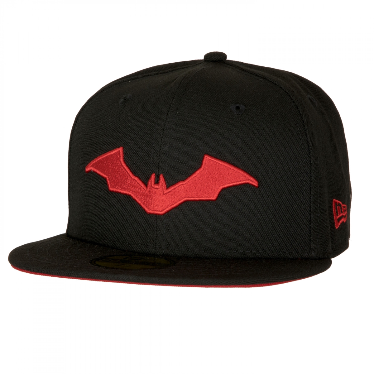 Picture of Batman 854559-71-2fitte The Batman Robert Pattinson Logo New Era 59Fifty Fitted Hat - 7.5 Fitted