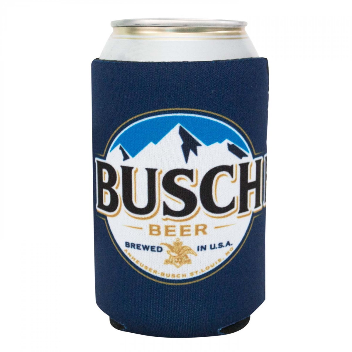 Picture of Busch 859214 Busch Beer Buscchhhhh Can Insulator, Navy Blue
