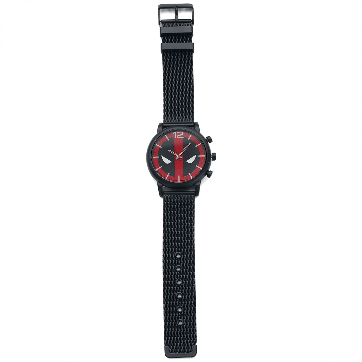 Picture of Deadpool 849332 Marvel Comics Deadpool Logo Watch with Silicone Band