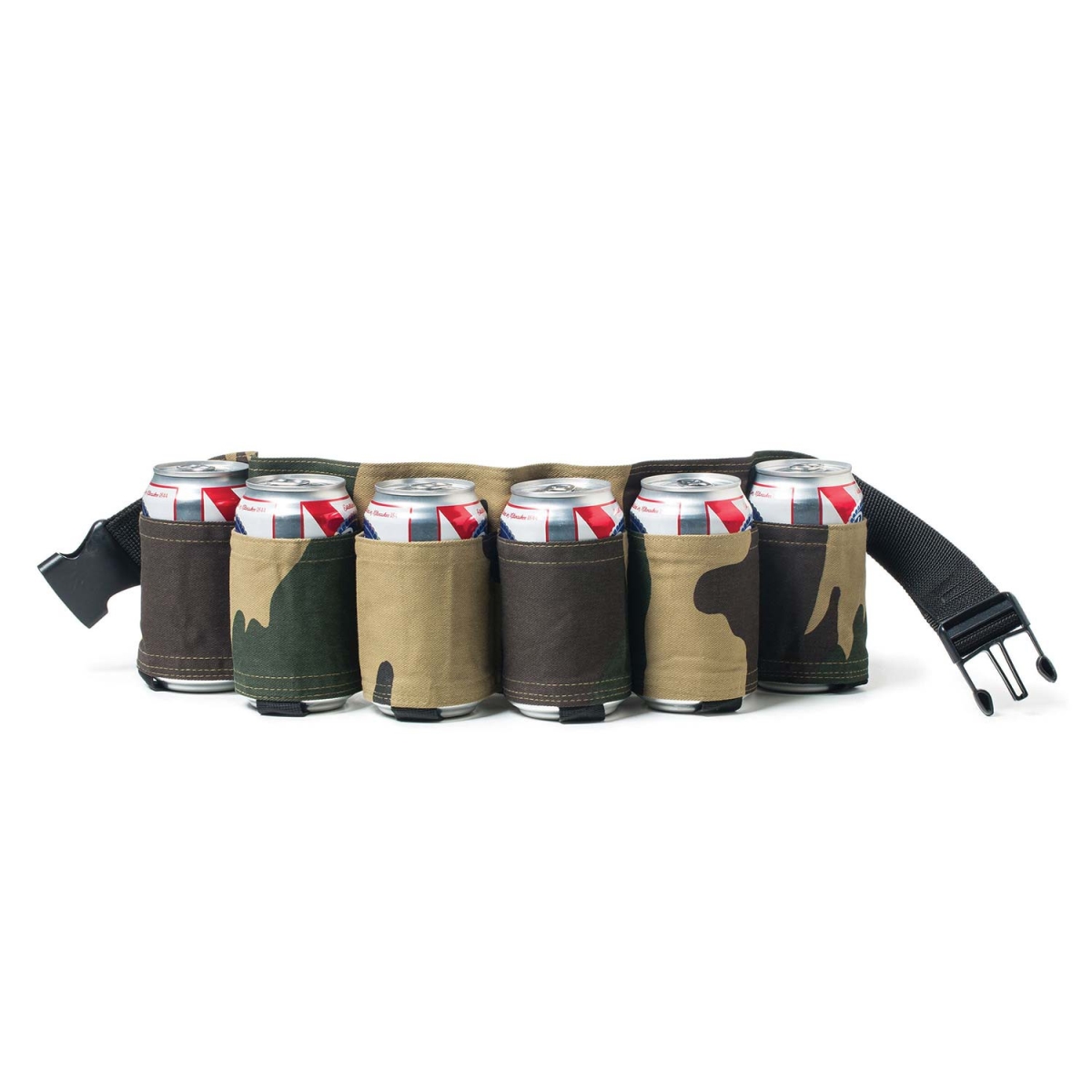 Picture of Drinking Games 39296 Camo Beer Belt