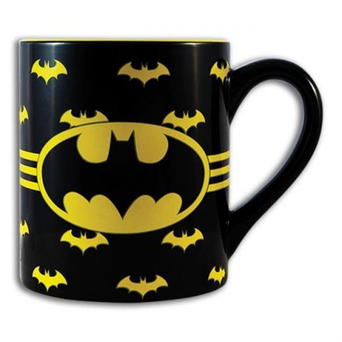 Picture of Batman 816225 14 oz Batman Logo with Wrap Around Bats Ceramic Mug