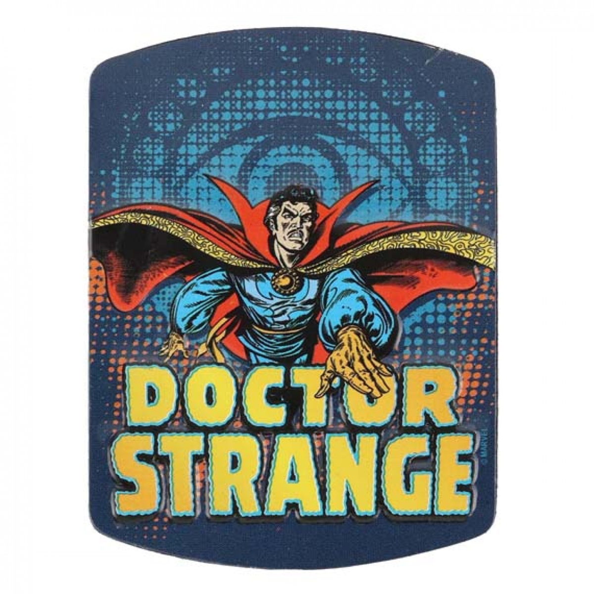 Picture of Dr Strange 838251 Marvel Comics Classic Doctor Strange Embossed Tin Magnet