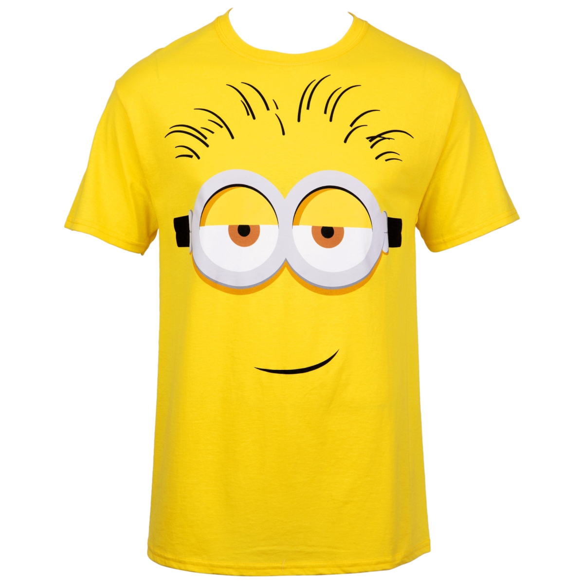 853436-small  Smug Face T-Shirt, Yellow - Small