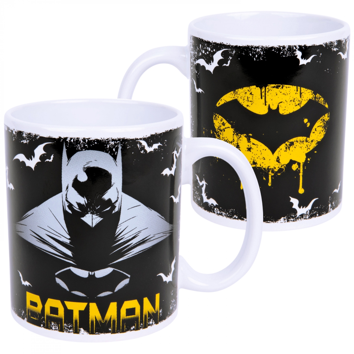 Picture of Batman 826318 11 oz DC Comics Batman Dripping Symbol Ceramic Mug