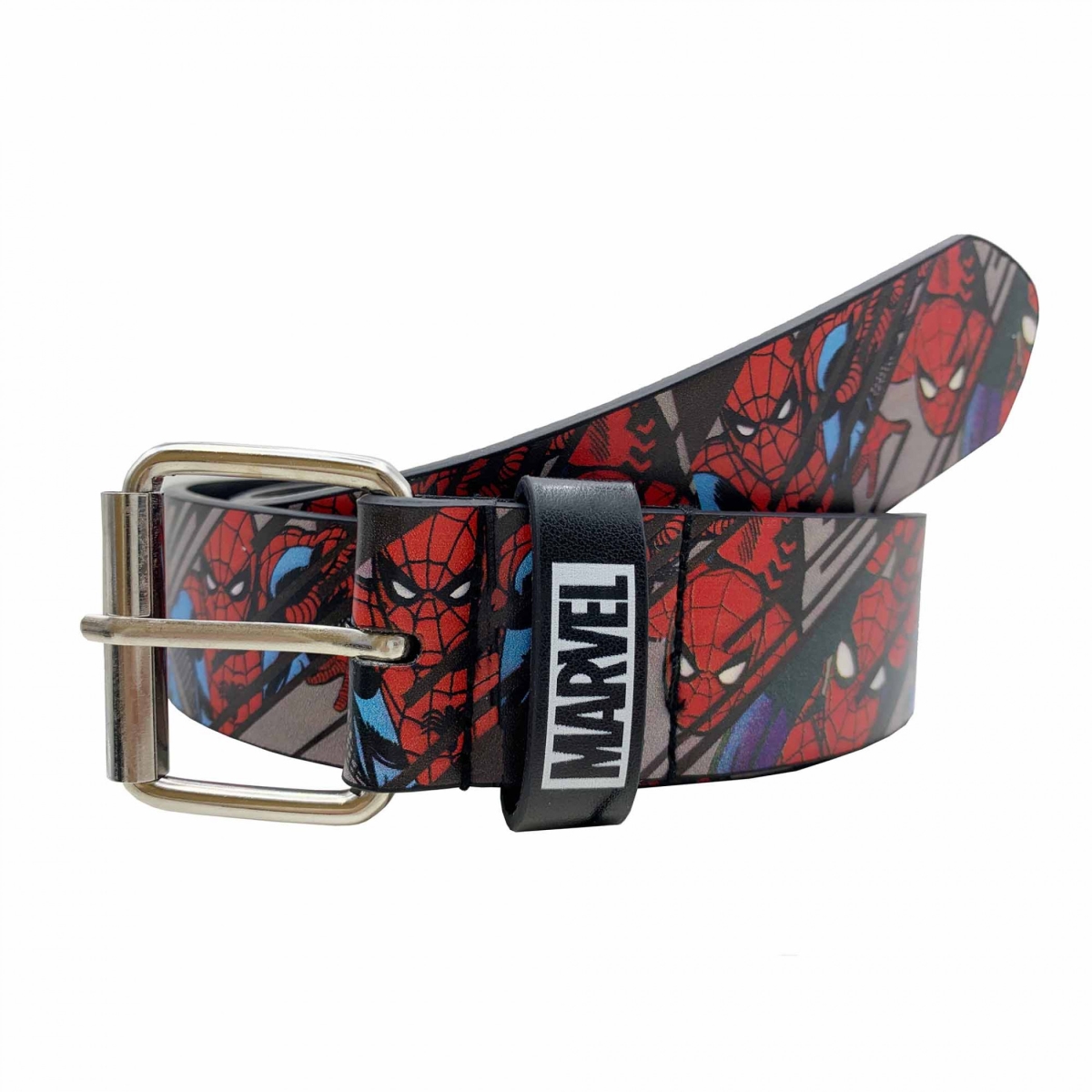 Picture of Spider-Man 854485-m-l Spider-Man Retro Comic Belt - Medium & Large