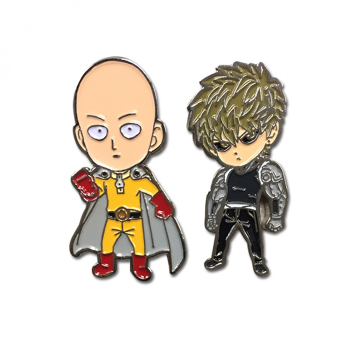 Saitama & Genos Enamel Pin - Pack of 2