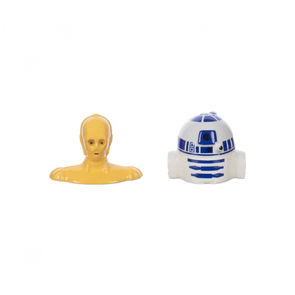 Picture of Star Wars 838058 Star Wars R2-D2 & C-3PO Sculpted Ceramic Salt & Pepper Shaker Set