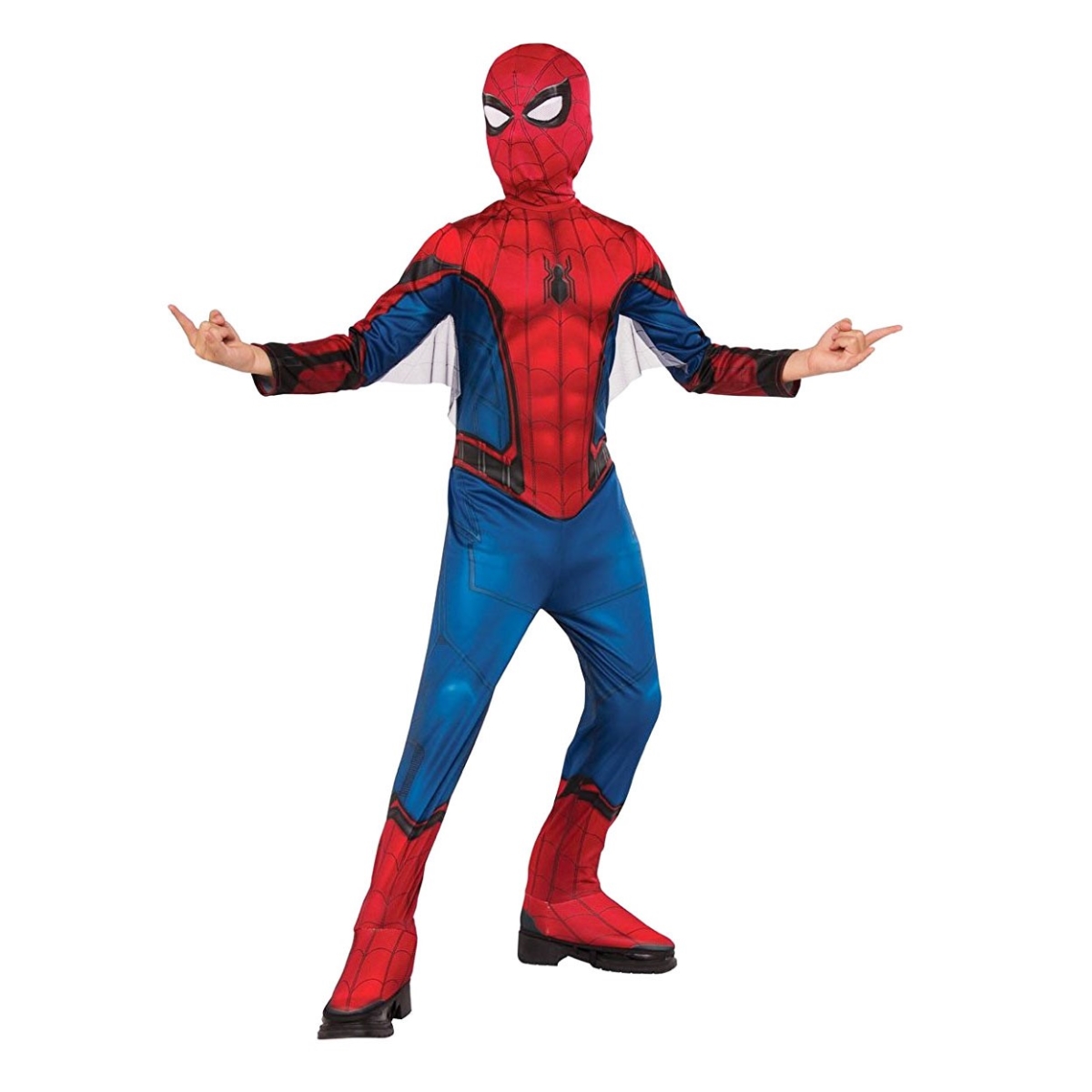 Picture of Spider-Man 43738-Medium Spider-Man Youth Masked Costume - Medium