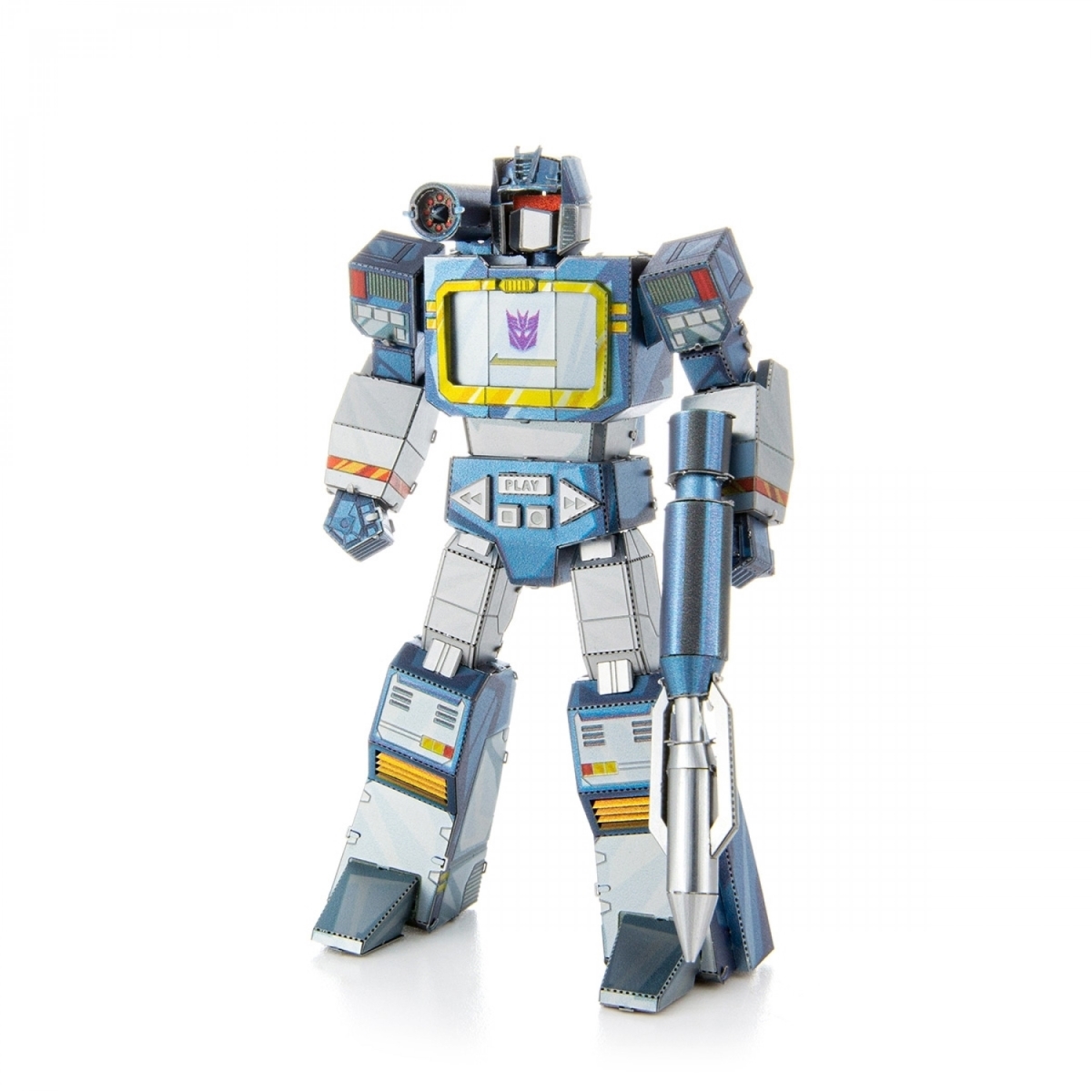 Picture of Transformers 850198 Transformers Soundwave Colored Metal Earth Model Kit