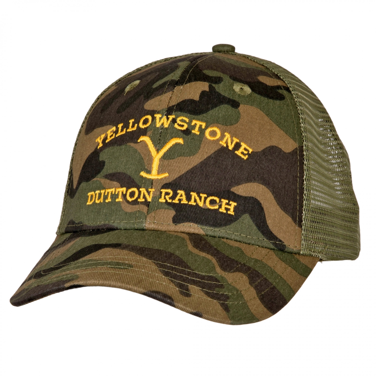 854928  Dutton Ranch Camo Adjustable Trucker Hat