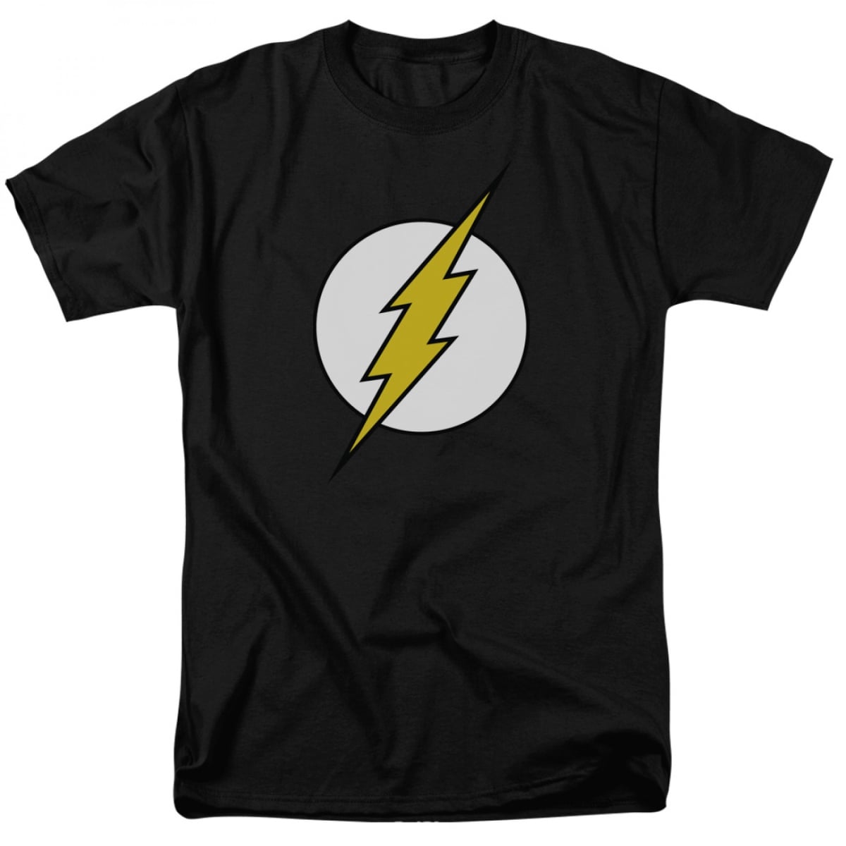Flash 863421-small The Flash Logo Black Colorway T-Shirt - Black - Small