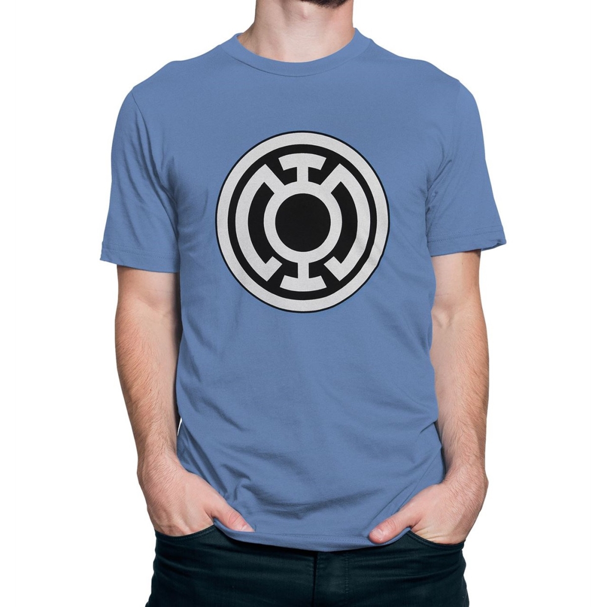 tsglblubgsym-3x Blue Lantern Big Symbol Blue T-Shirt - 3XL