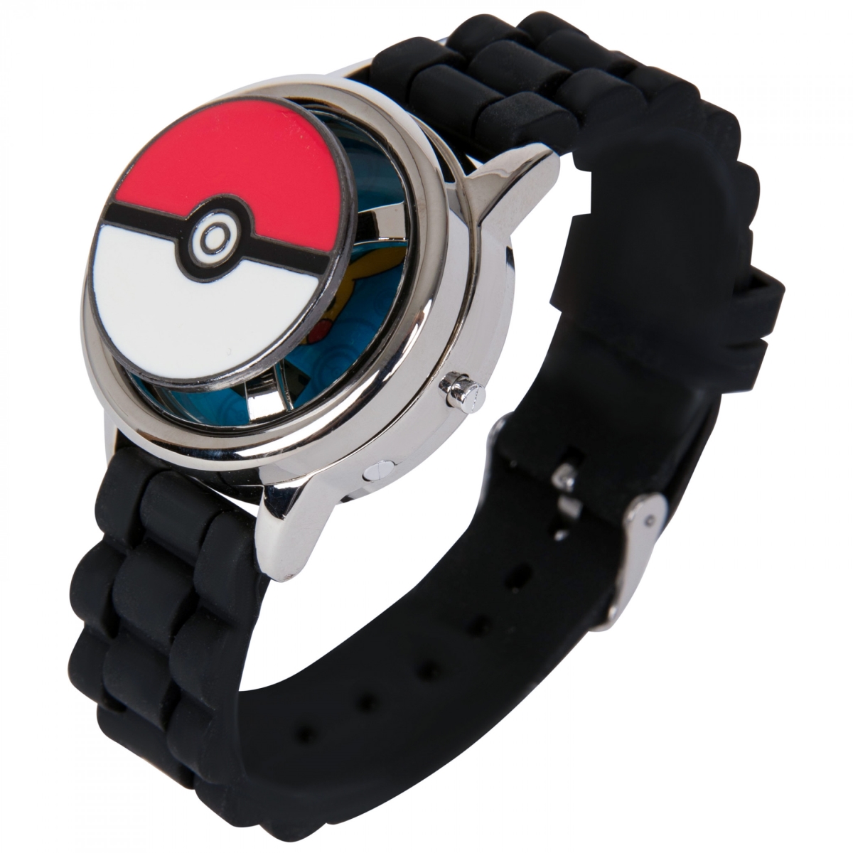 Picture of Pokemon 860123 Pokemon Classic Pokeball Watch with Silicone Band