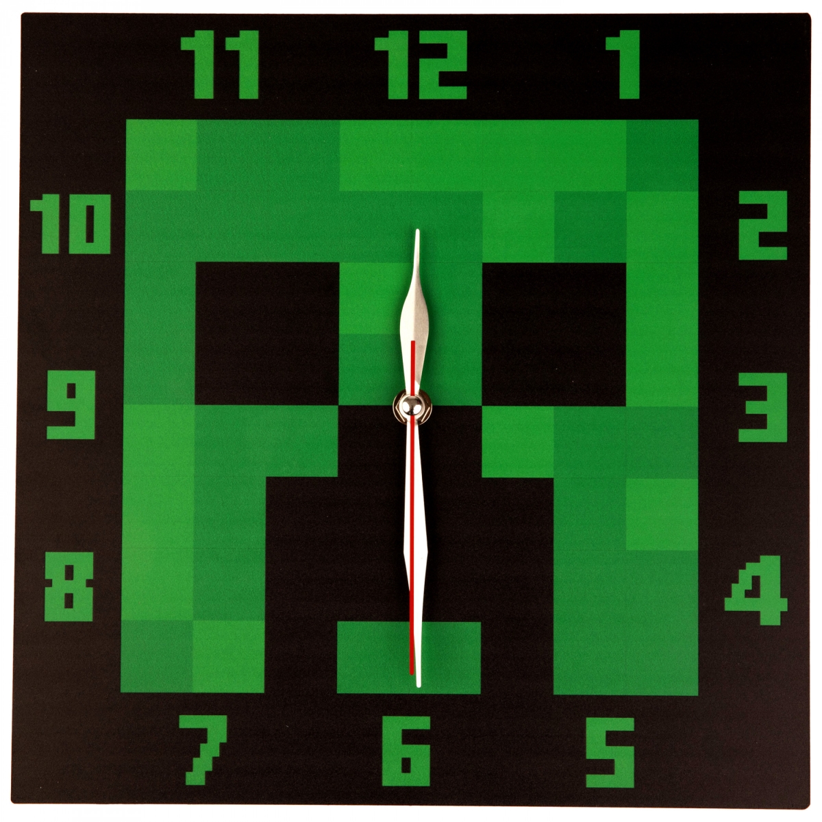 Picture of Minecraft 849338 Creeper Character Face Wall Clock