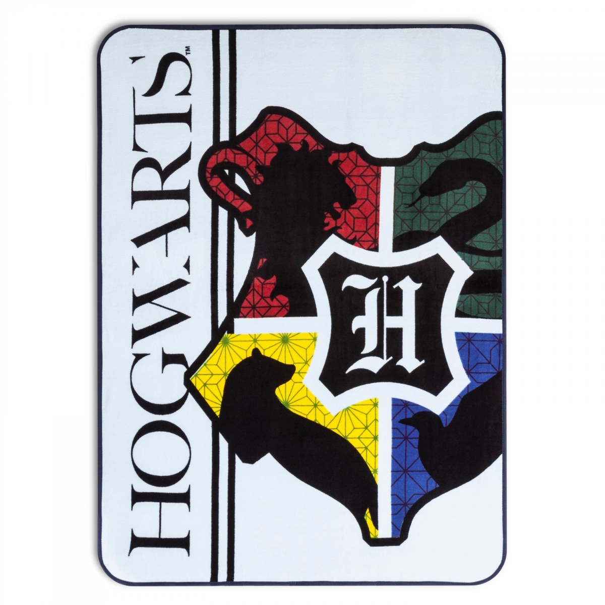 Picture of Harry Potter 859919 46 x 60 in. Hogwarts Crest Silk Touch Throw Blanket
