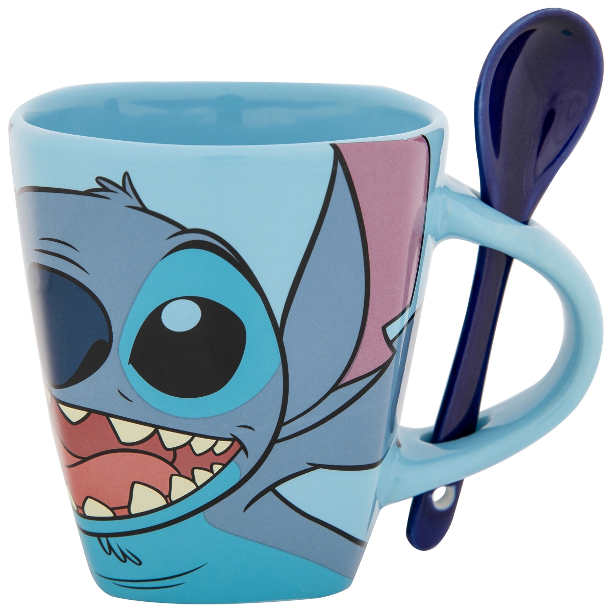 Picture of Lilo & Stitch 862797 11 oz 626 Mug with Spoon&#44; Blue