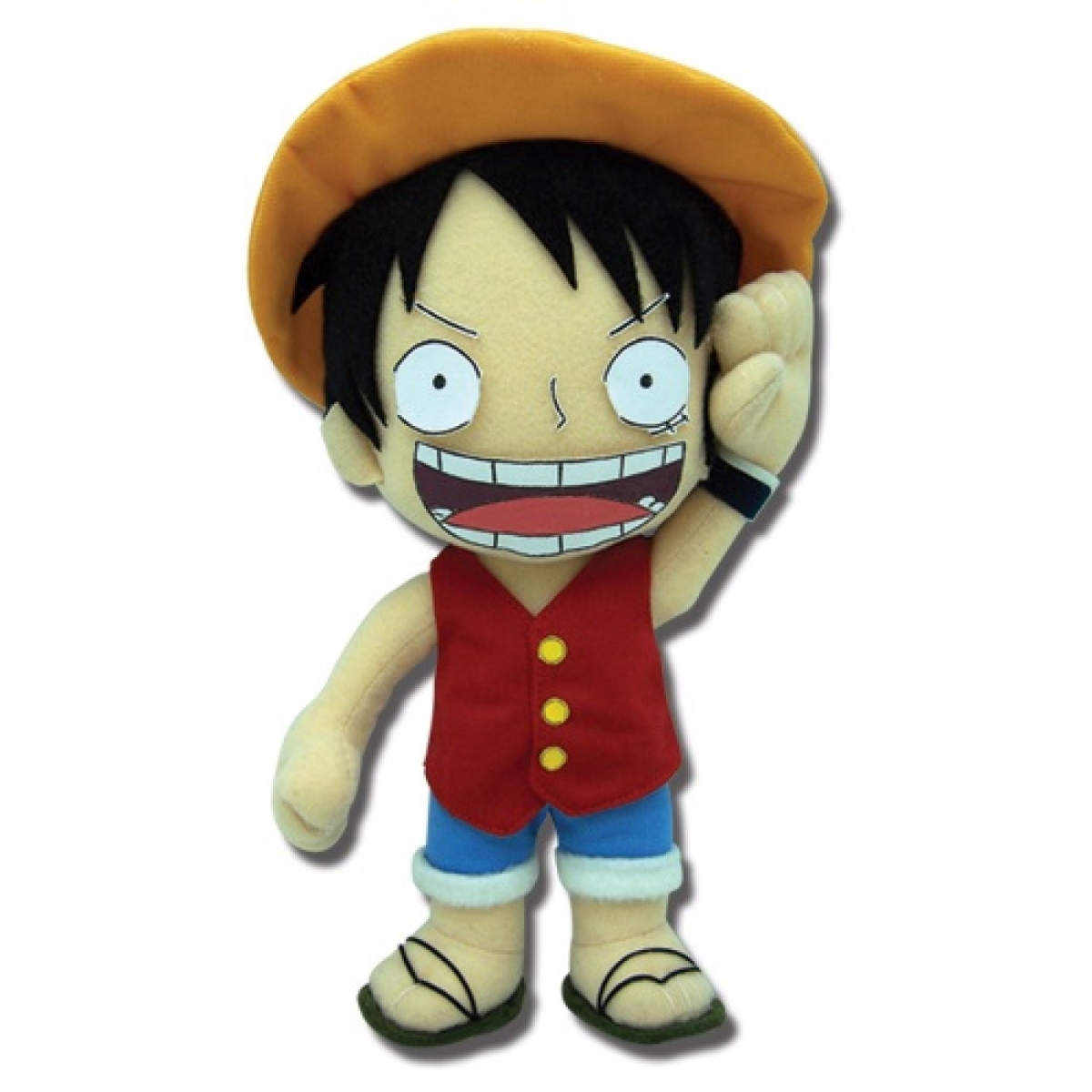 Picture of One Piece 825405 10 in. Cuddle Up Luffy Plush Toys