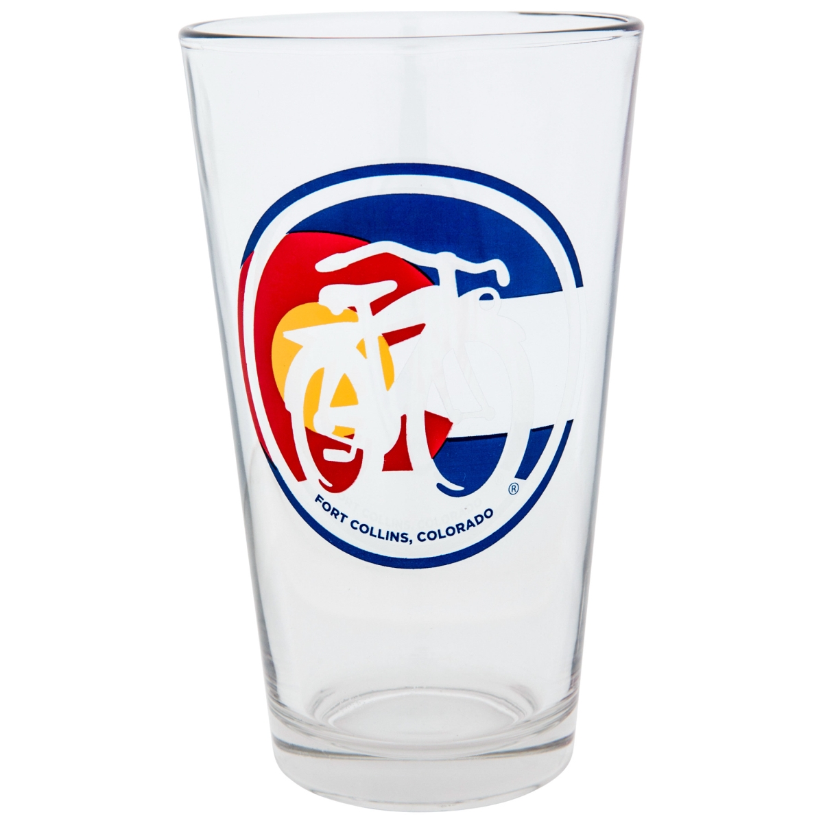 Picture of New Belgium 863915 16 oz Pint Glass, Clear