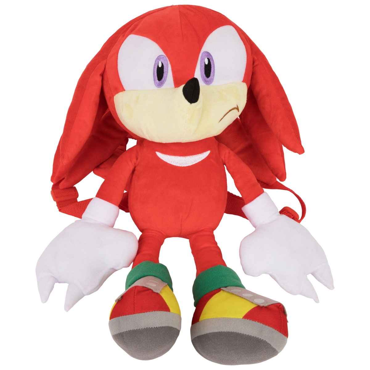 Picture of Sonic 862132 18 in. Sonic the Hedgehog Knuckles Plush Backpack