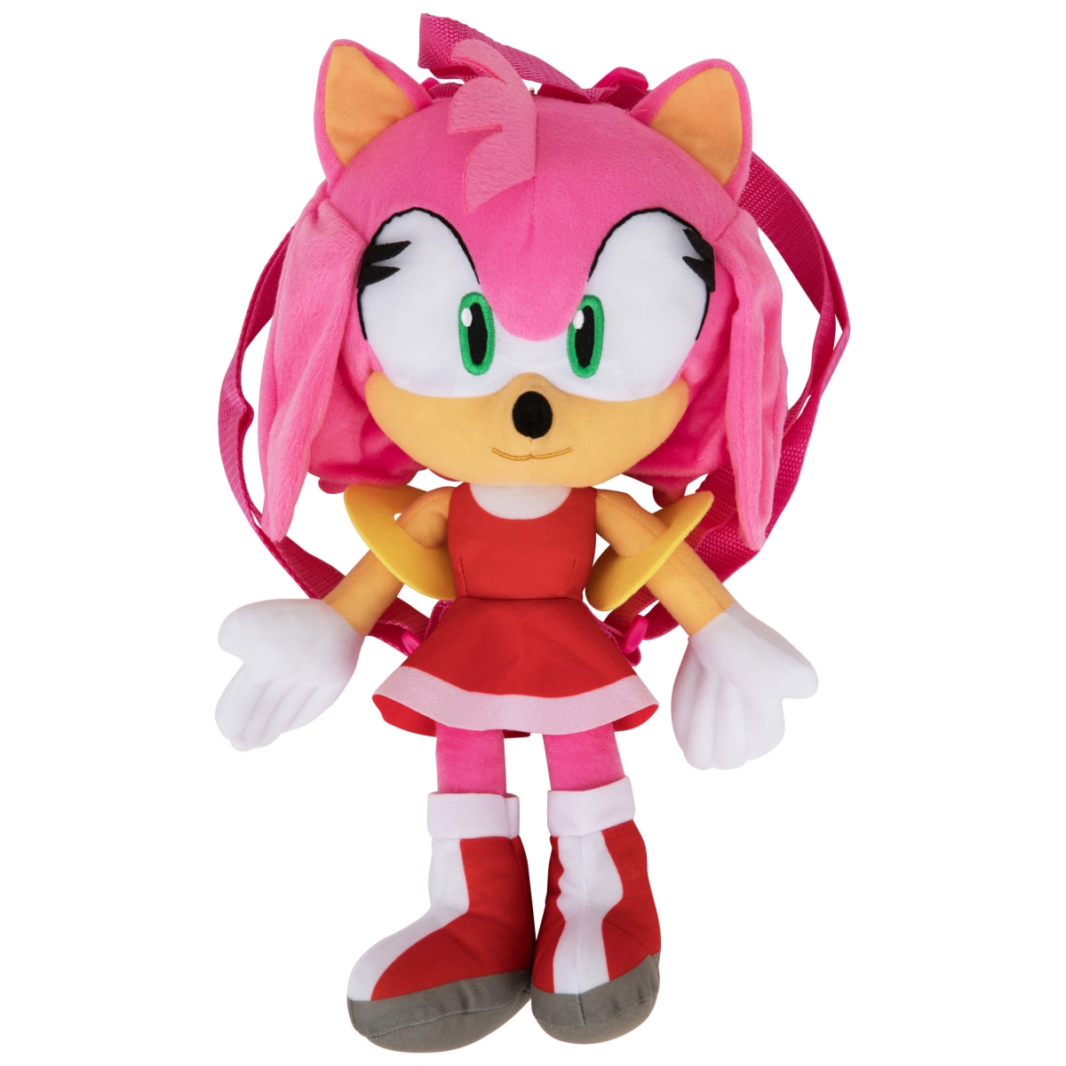 Picture of Sonic 862133 16 in. Sonic the Hedgehog Amy Plush Backpack