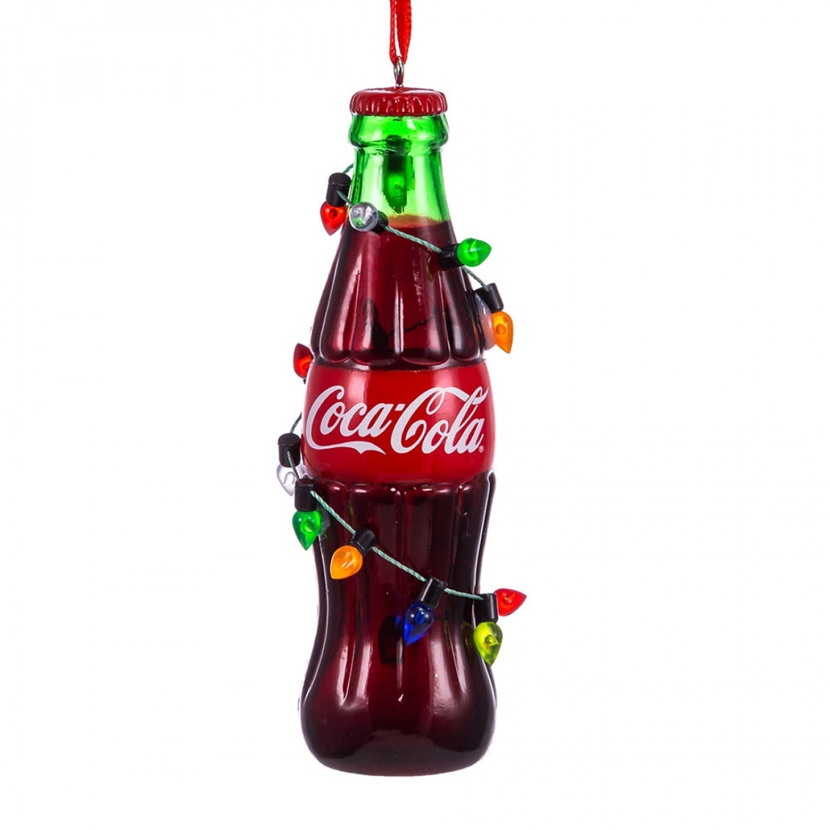 849668  Bottle with Colorful Lights Holiday Ornament