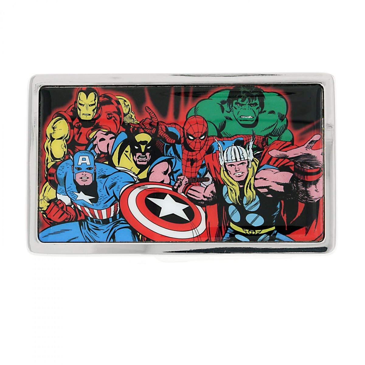 Picture of Avengers 860804 Marvel Heroes Graphic Belt Buckle