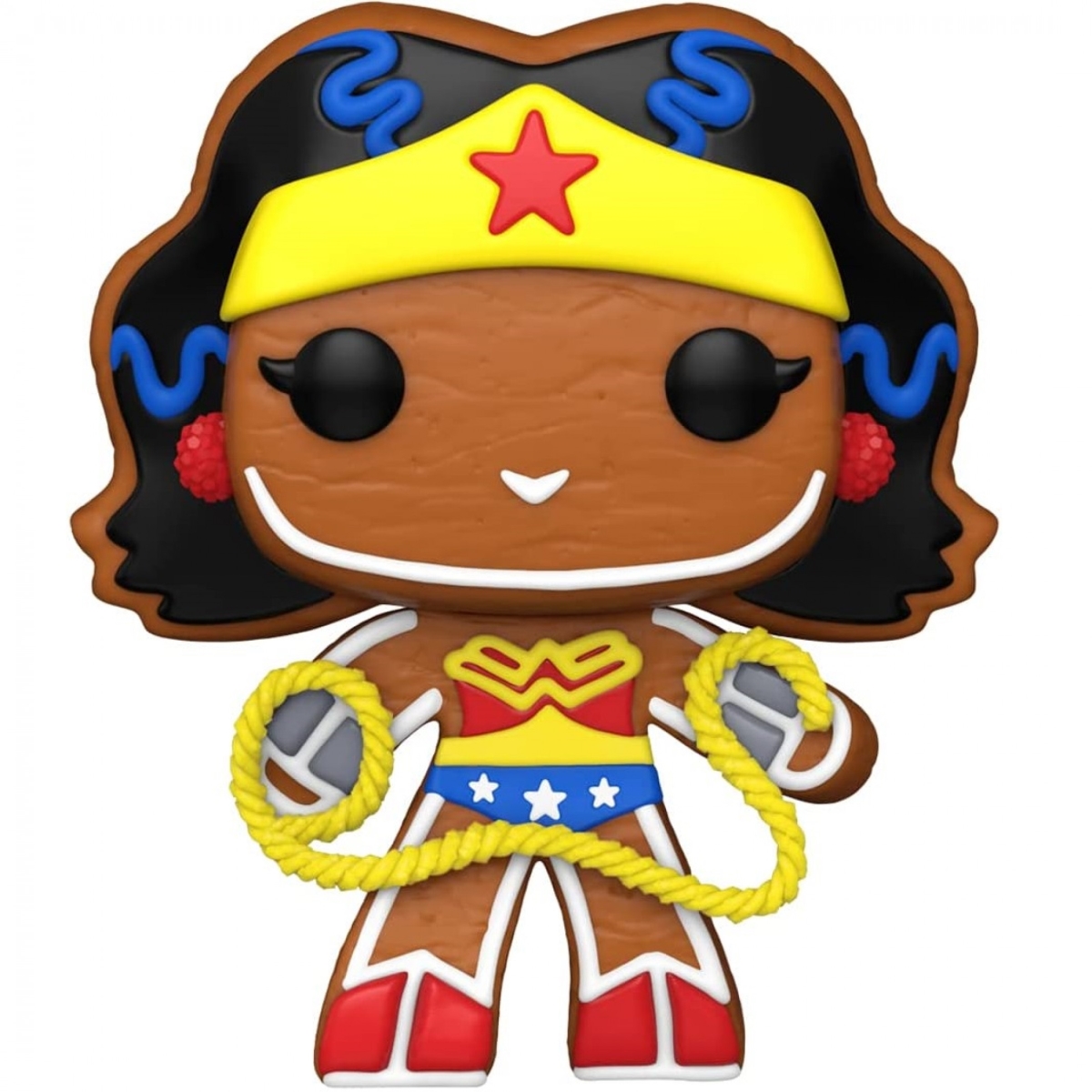 Picture of Wonder Woman 851732 Ginger Bread Wonder Woman Holiday Funko Pop Vinyl Figure