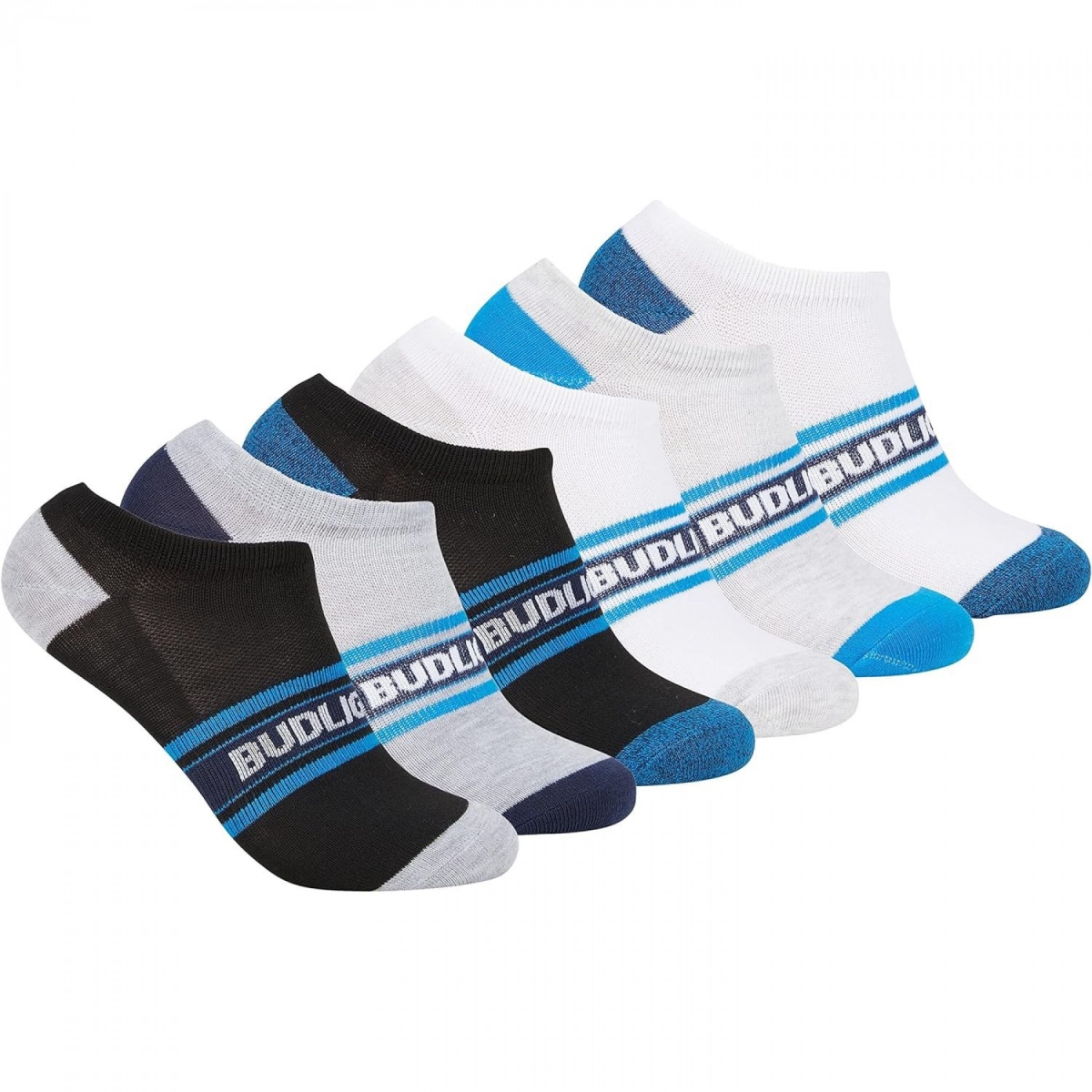 871256 Logos Athletic No-Show Socks Multipack for Womens - 6 Pair