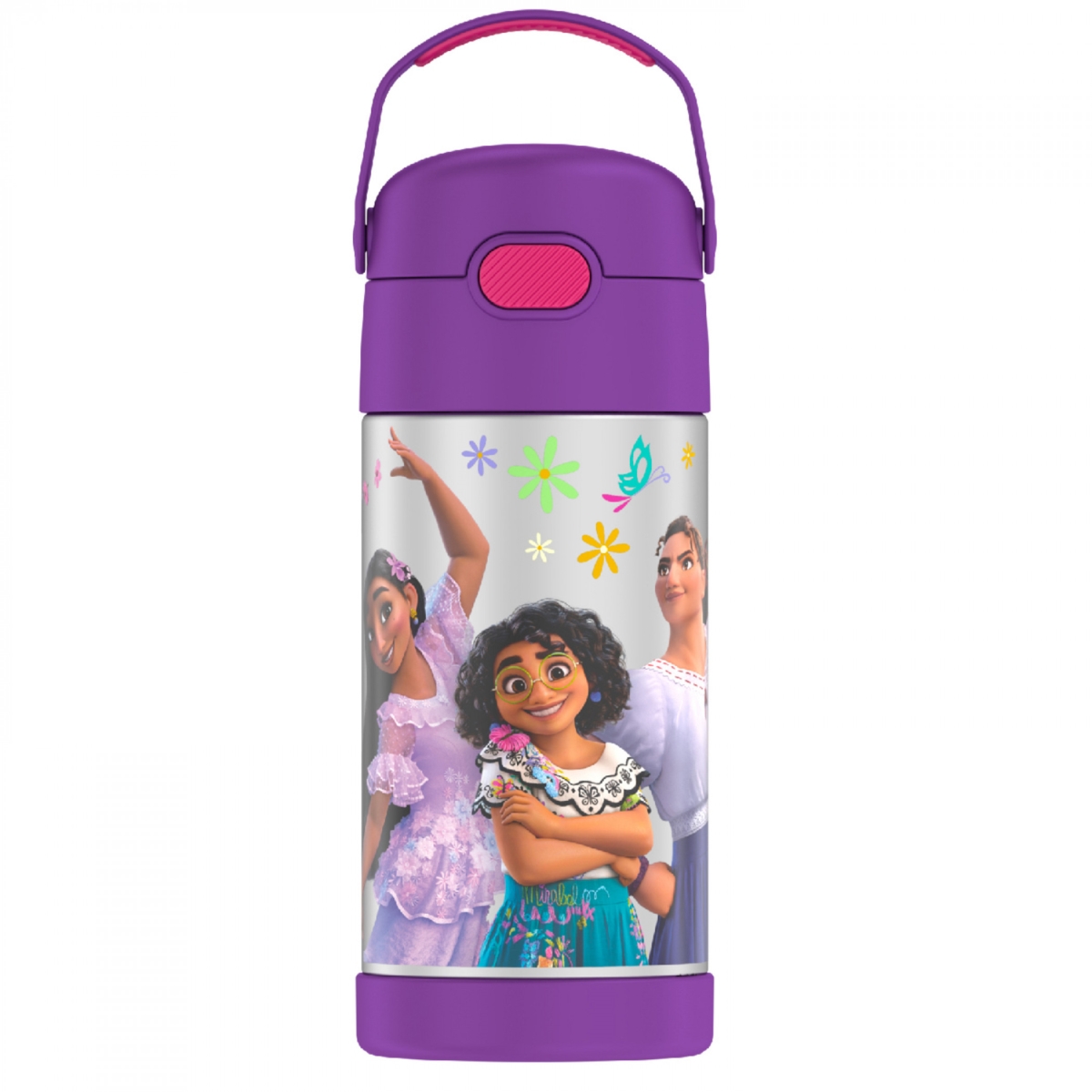 Picture of Disney 860351 12 oz Encanto Thermos Funtainer Bottle&#44; Purple