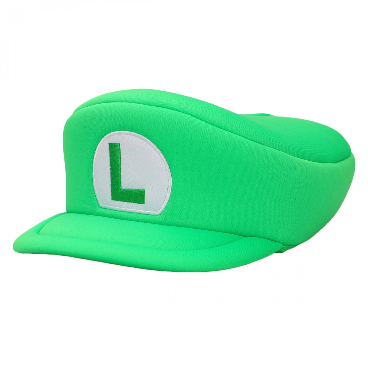 Luigi Embroidered Cosplay Hat, Green